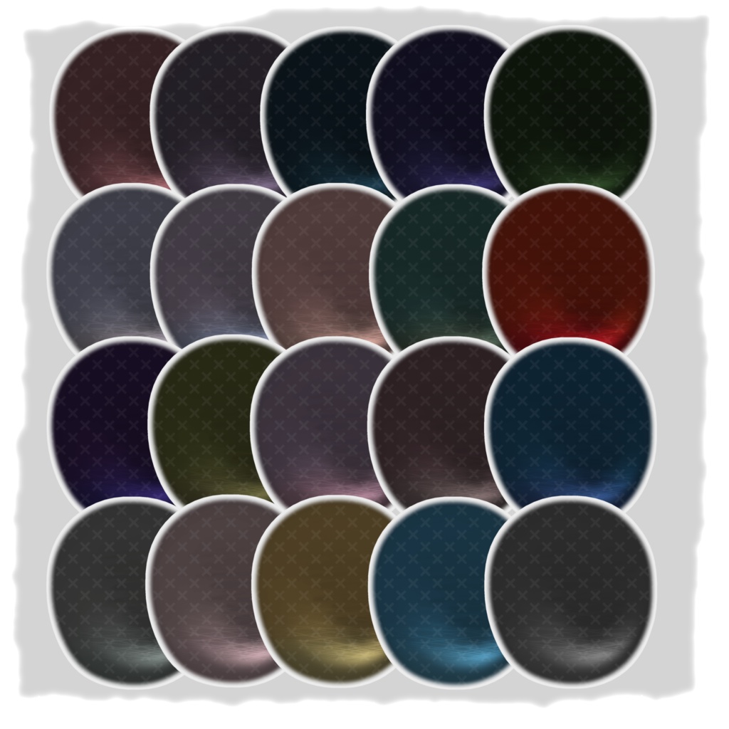 【2アバター対応】病みアイテクスチャ