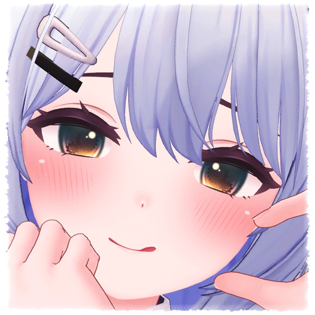 【2アバター対応】スチームパンク風歯車アイテクスチャ