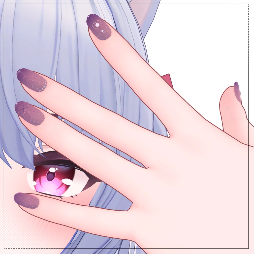 【7アバター対応】CuteNail