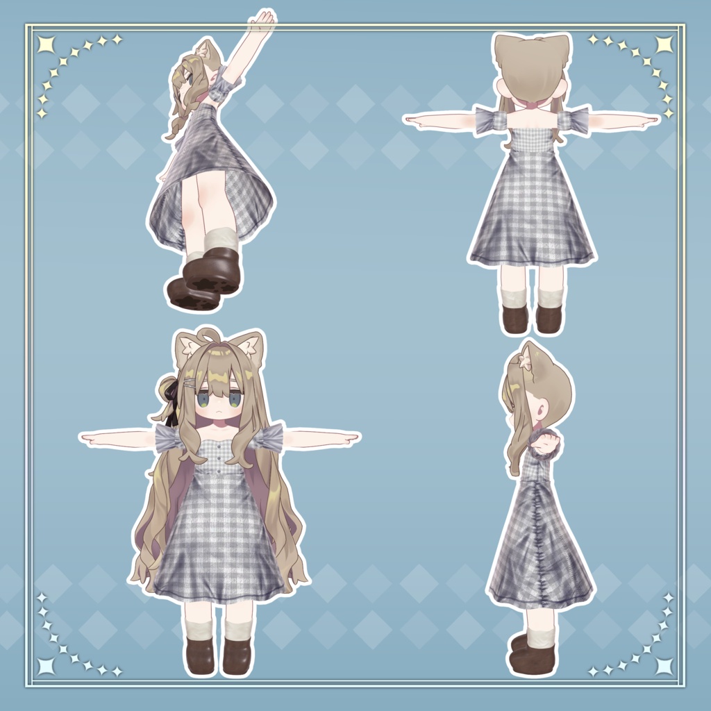 【キプフェル対応】シンプルワンピース for summer