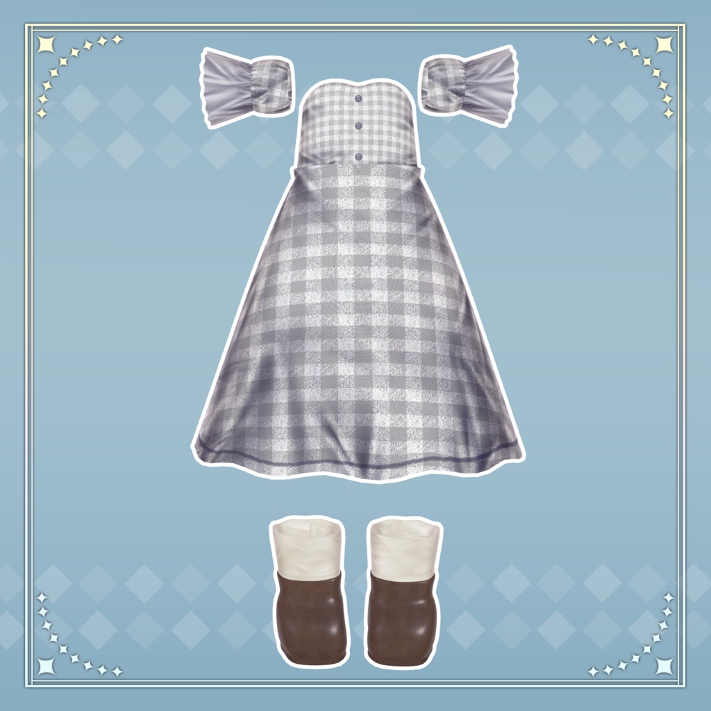 【キプフェル対応】シンプルワンピース for summer