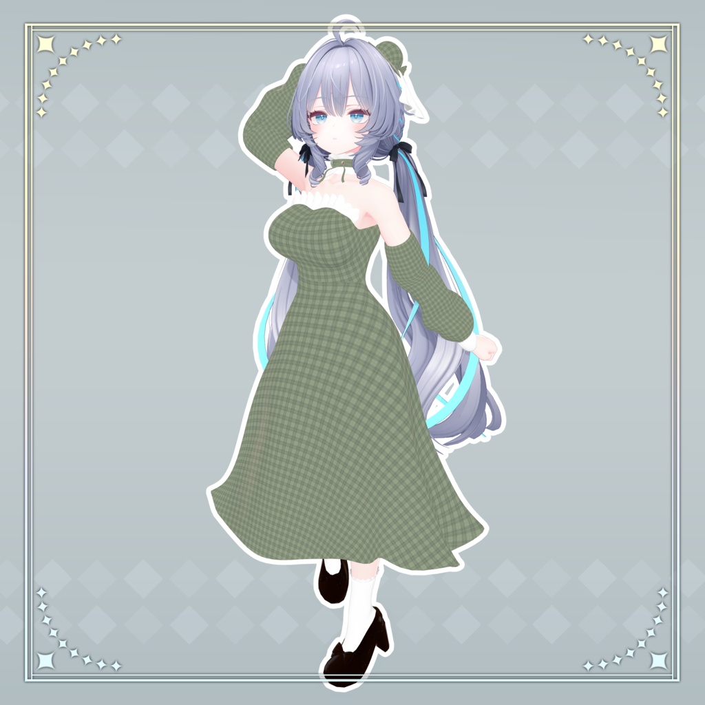 【ラムネ対応】シンプルフリルワンピース