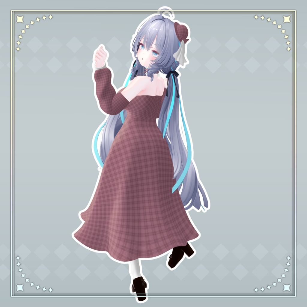 【ラムネ対応】シンプルフリルワンピース