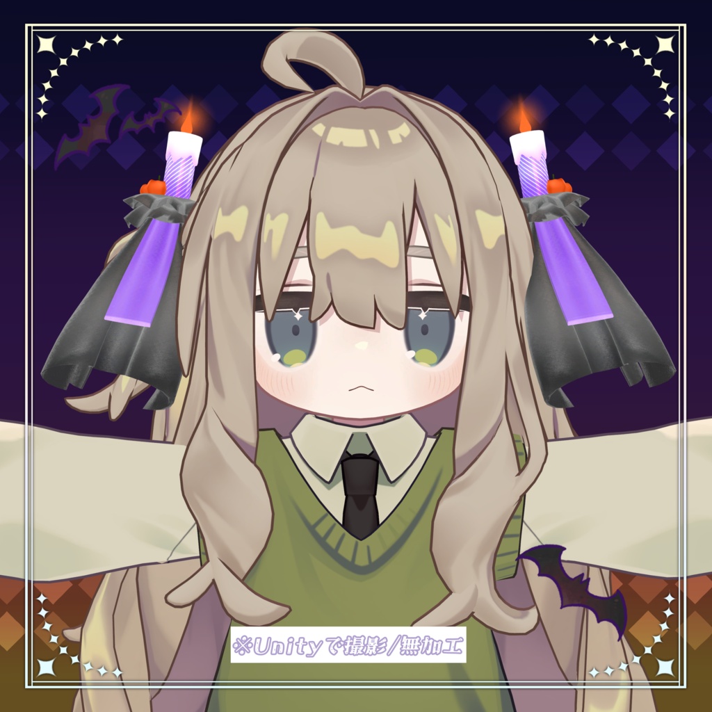 🎃ツインキャンドルリボン🎃