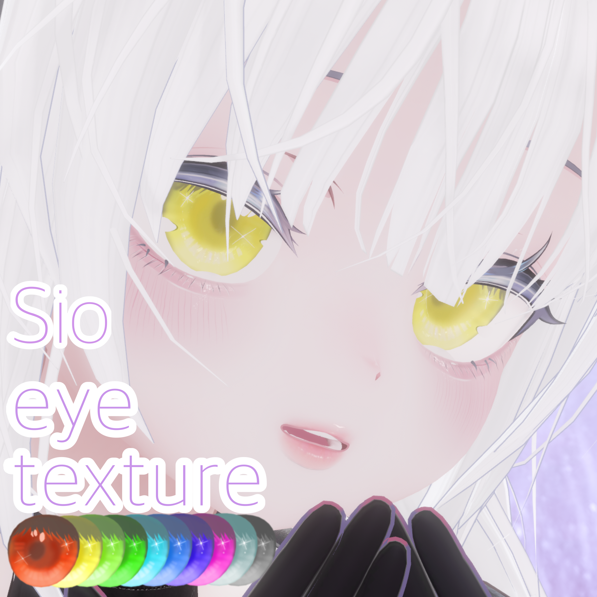 【無料/Free】10color Eye Texture【Sio】