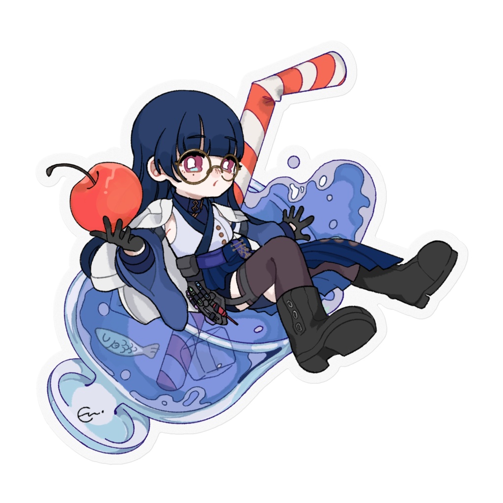 【常設】浦風めぐる　ステッカー