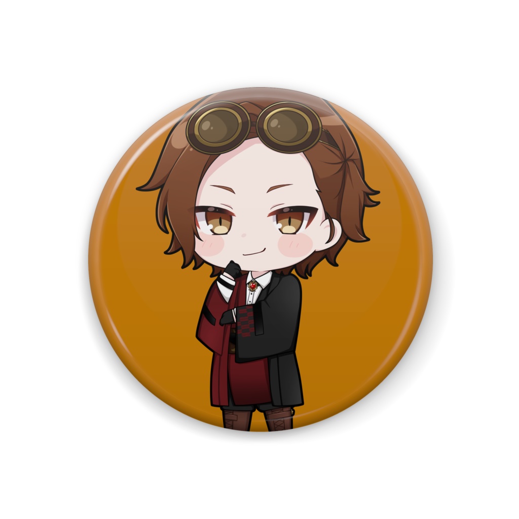 ちび小谷鳥マギアの缶バッジ
