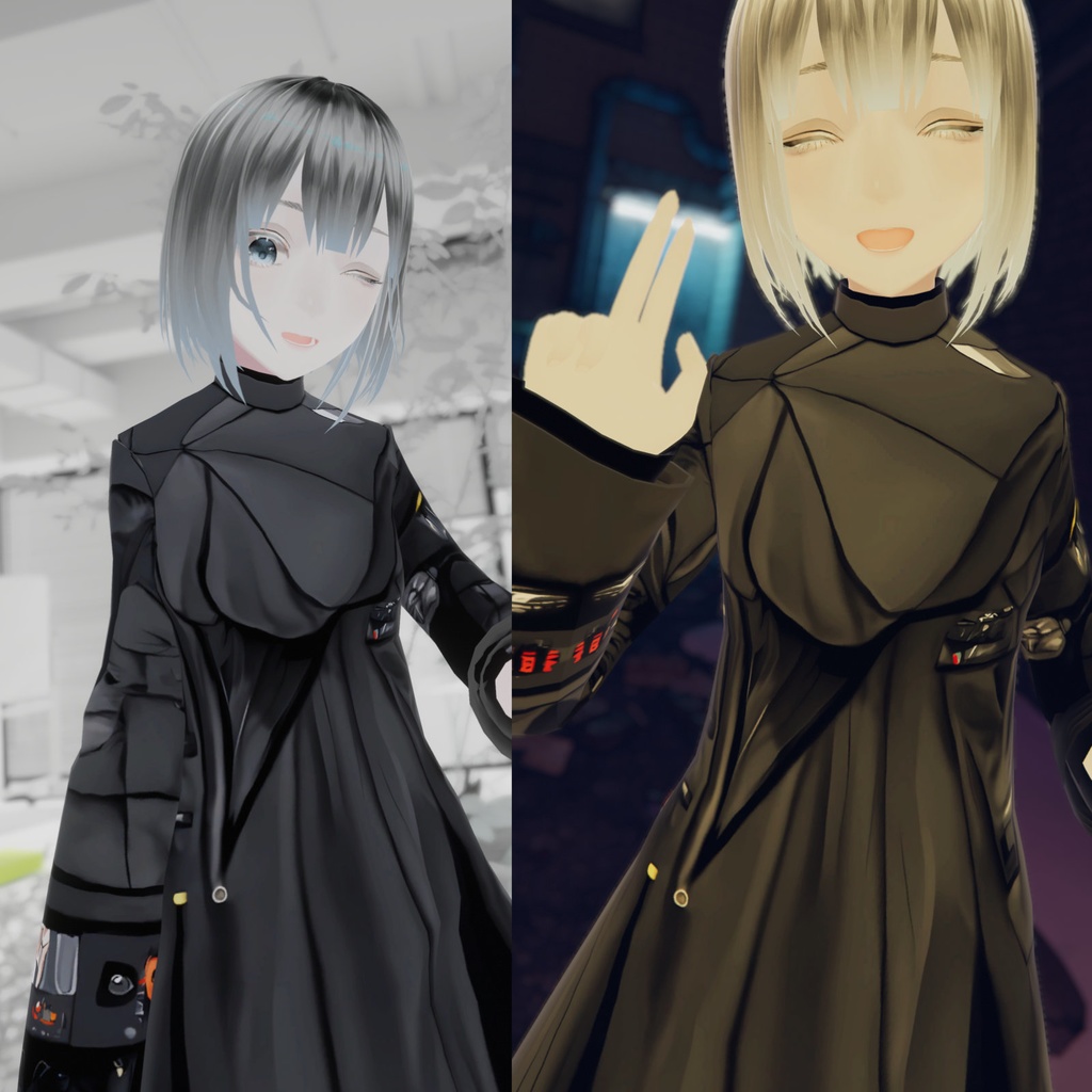 【VRoid衣装】mReaper (エムリーパー) - Style A