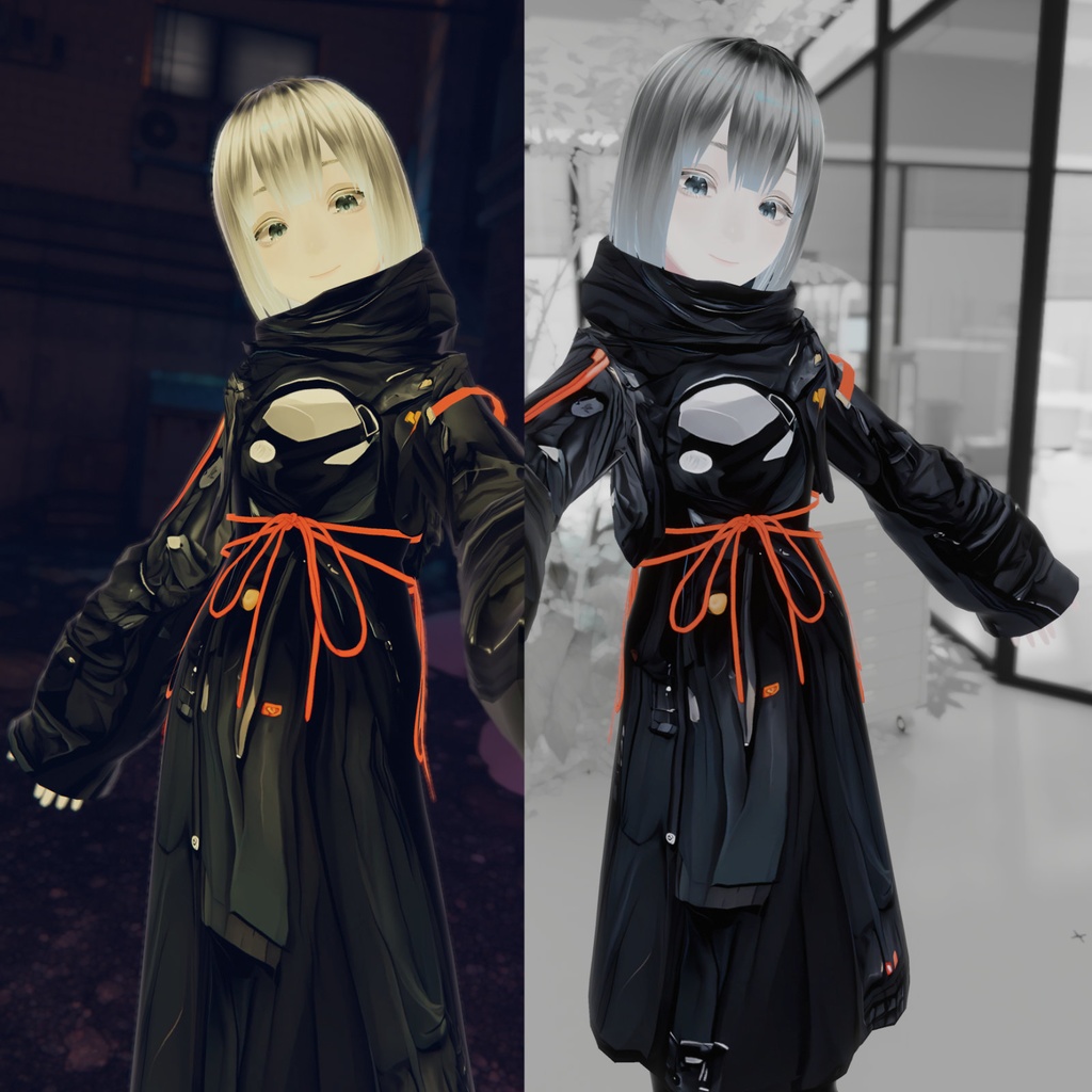 【VRoid衣装】mReaper (エムリーパー) - Style B