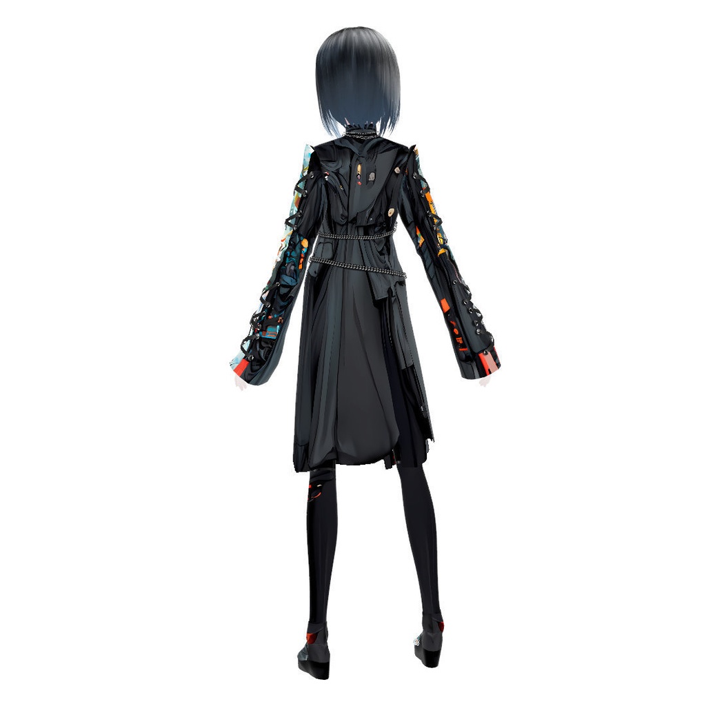【VRoid衣装】mReaper (エムリーパー) - Style C