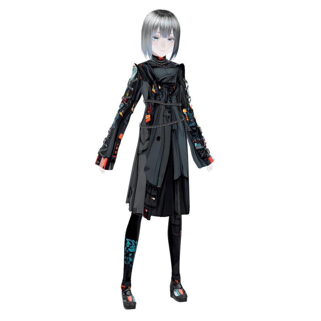 【VRoid衣装】mReaper (エムリーパー) - Style C