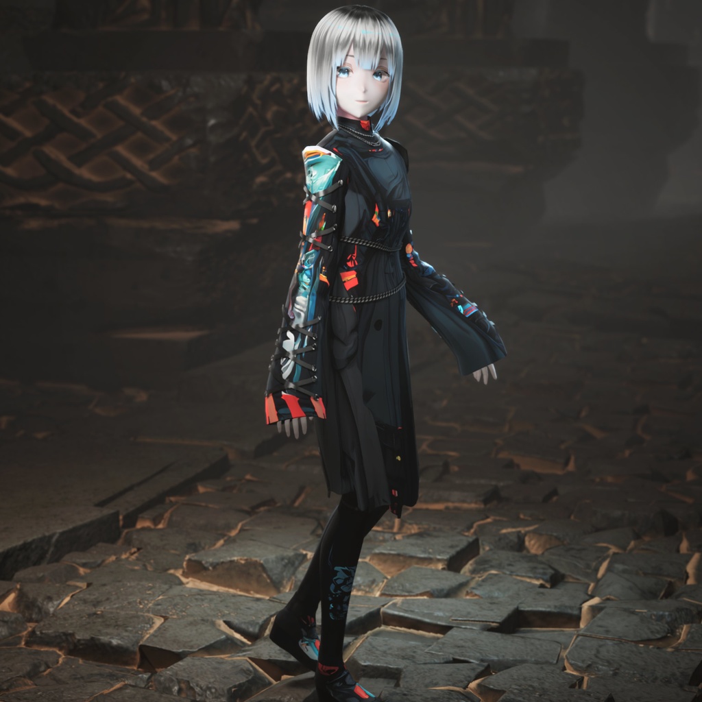 【VRoid衣装】mReaper (エムリーパー) - Style C