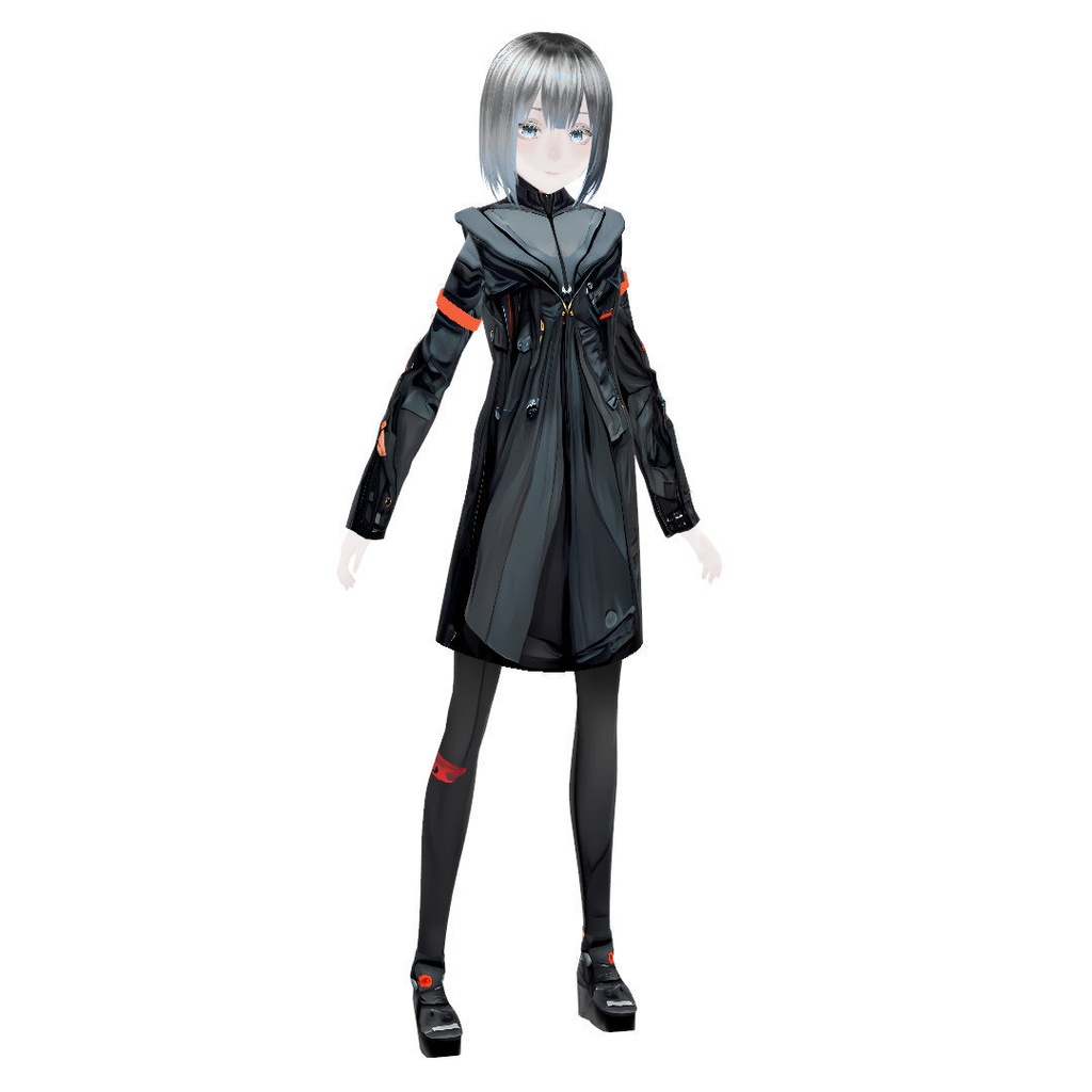 【VRoid衣装】mReaper (エムリーパー) - Style D