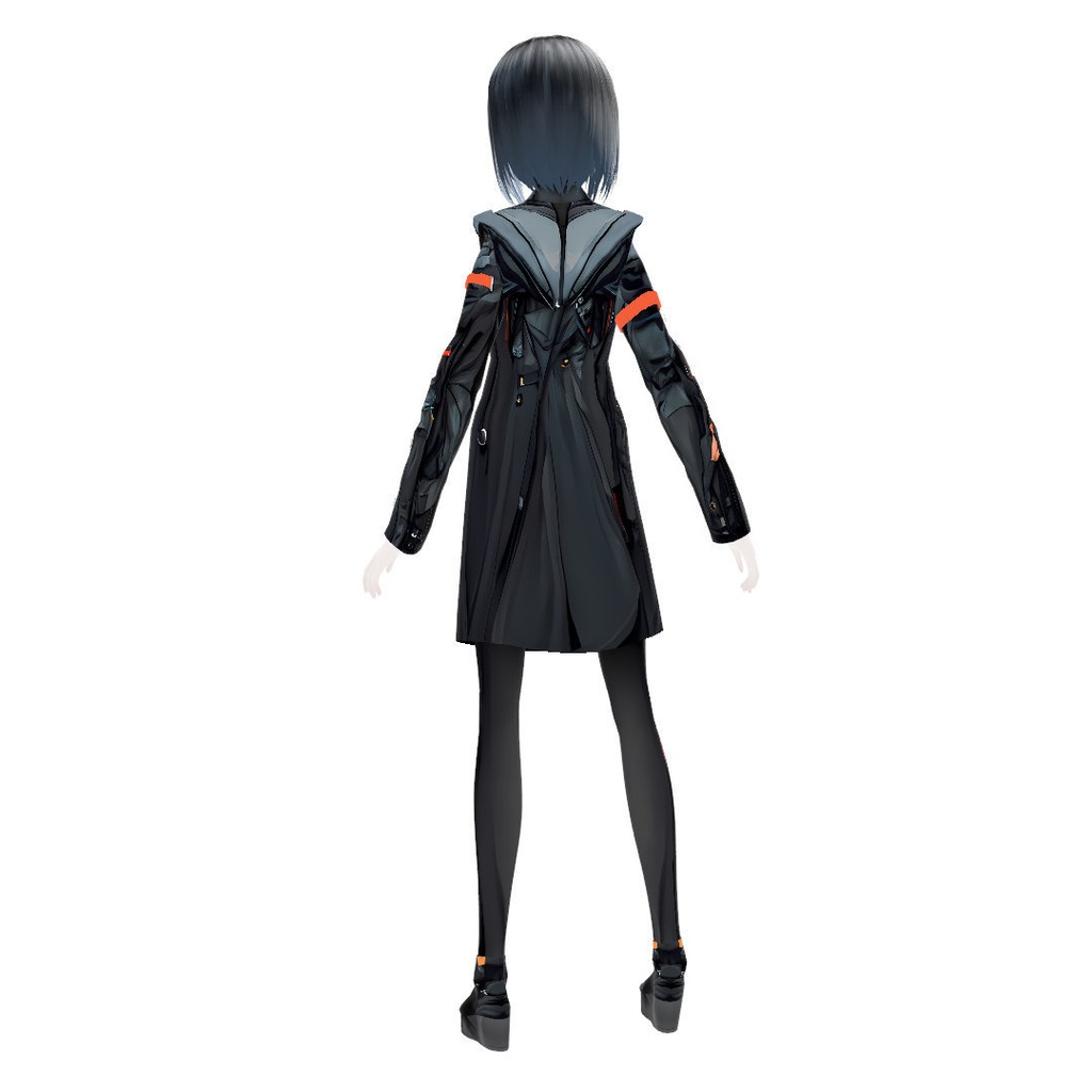 【VRoid衣装】mReaper (エムリーパー) - Style D