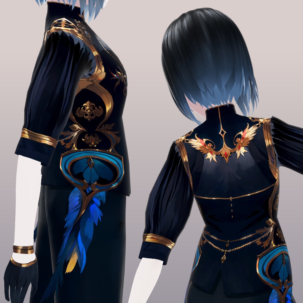 【VRoid衣装】HOUOU (ホウオウ)
