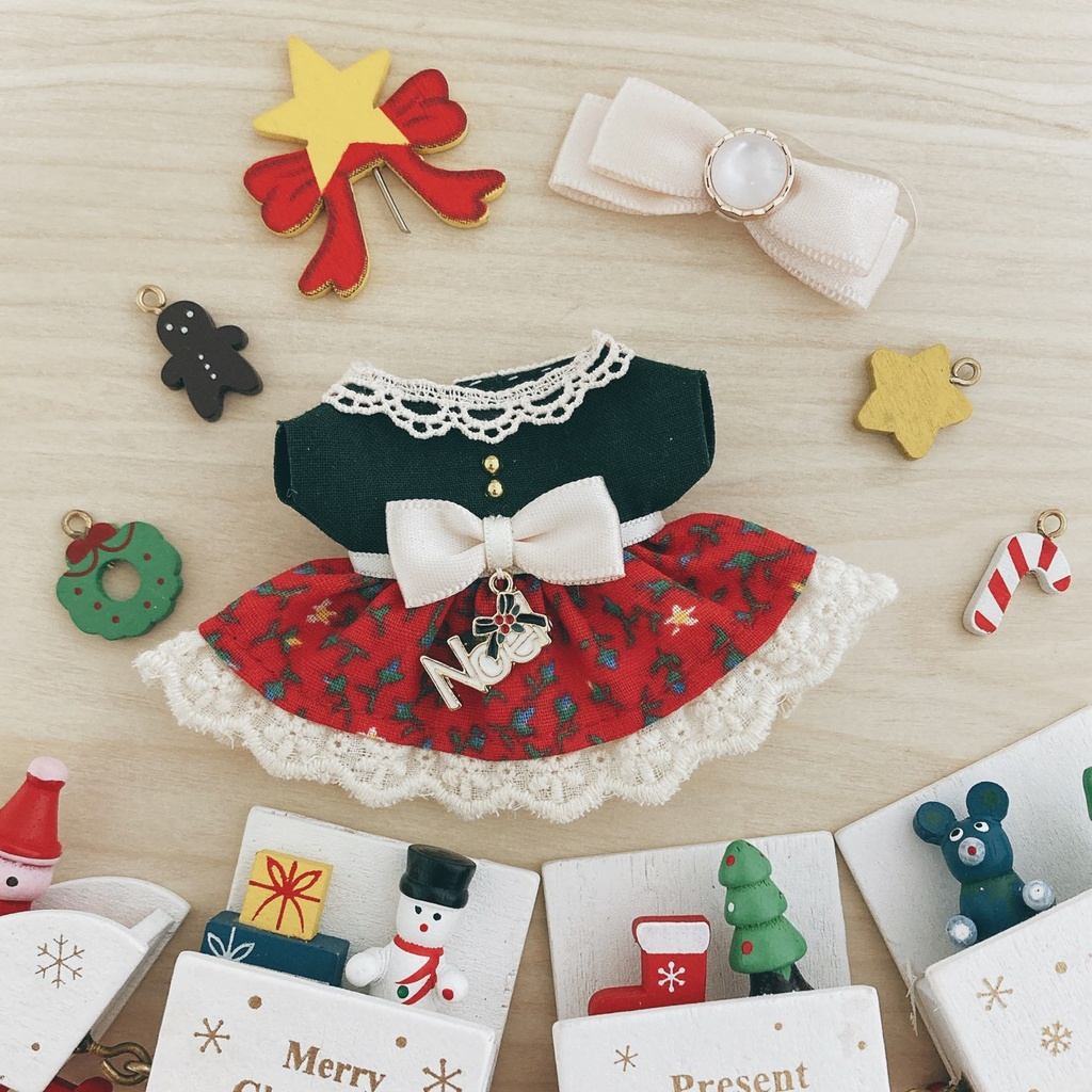 リボン付きクリスマスワンピース❷🎄