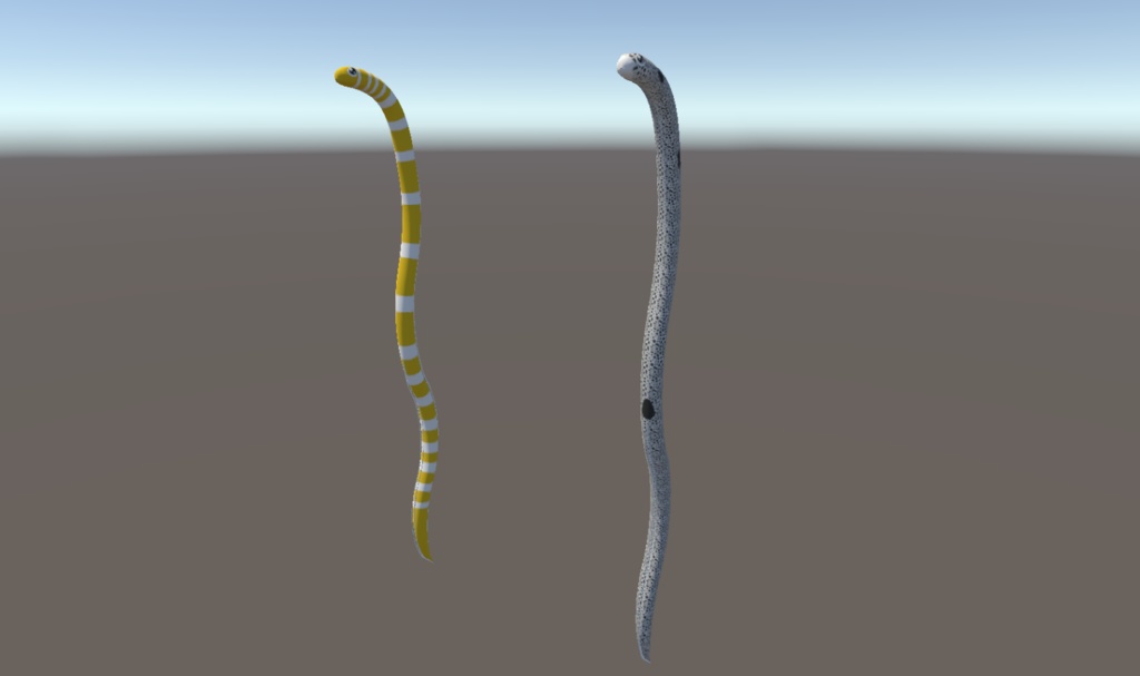 オリジナル3Dモデル:チンアナゴ