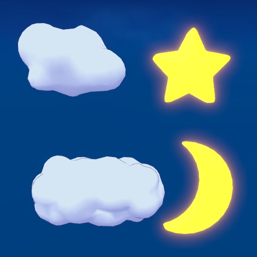 夜空の星と甘い家具-SweetFurnitureSet-