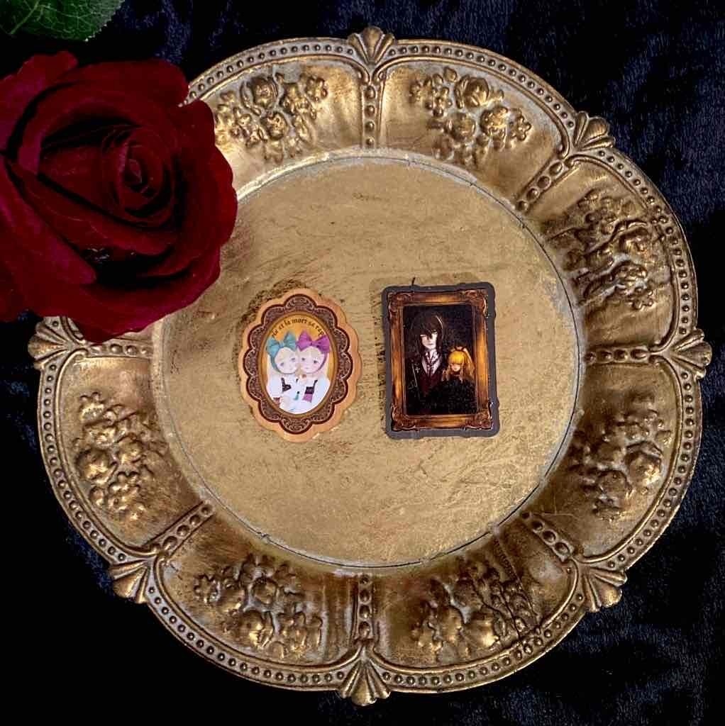 *SH 木製マグネット/ブローチ