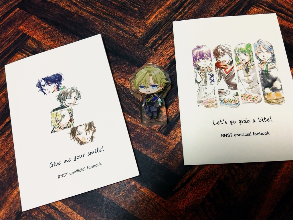 rnstイラスト本『Give me your smile!』