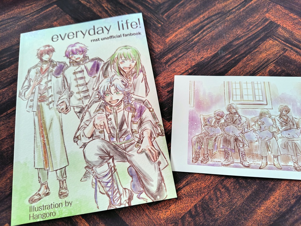 【1年生中心】everyday life!【イラストログ本】