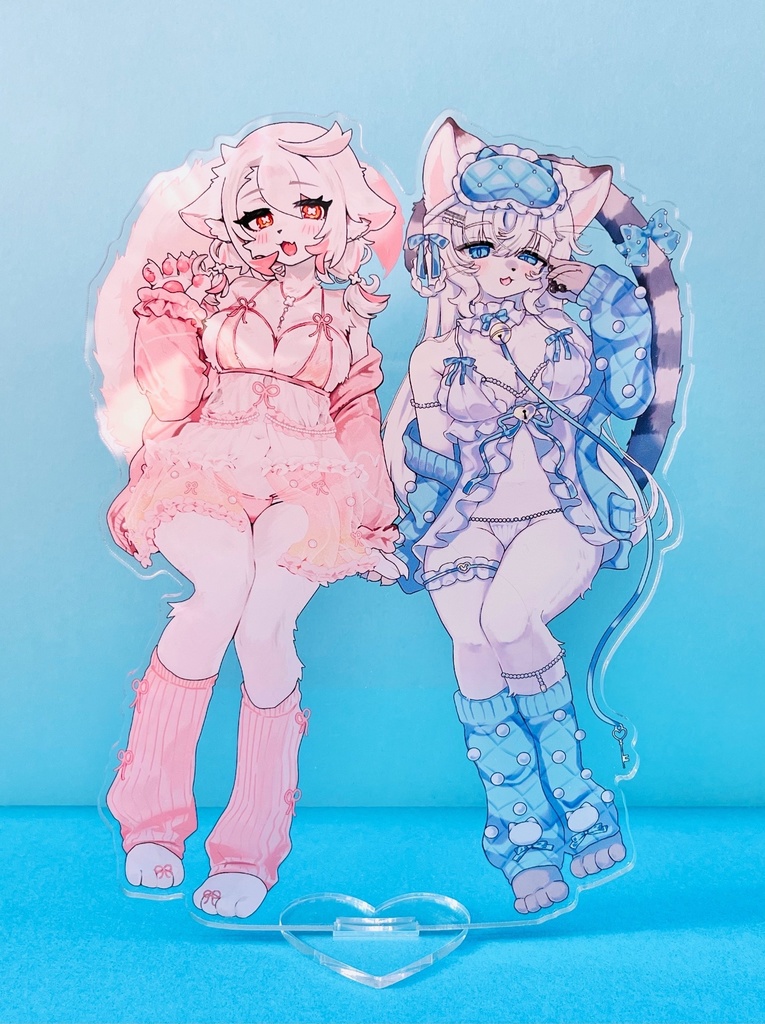 【在庫販売】ニィシャくん×スゥスゥBIGアクスタ