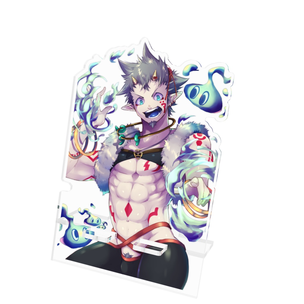 【創作】おにくんA アクリルスマホスタンド