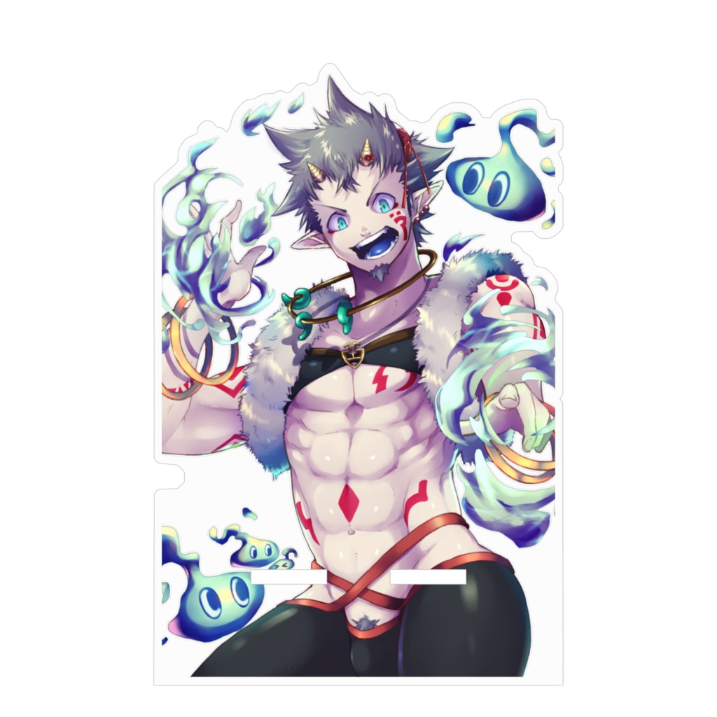 【創作】おにくんA アクリルスマホスタンド