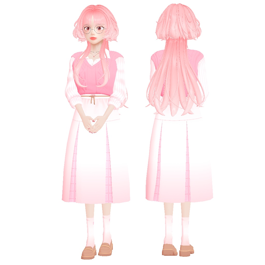 オリジナル3Dモデル 「はる」