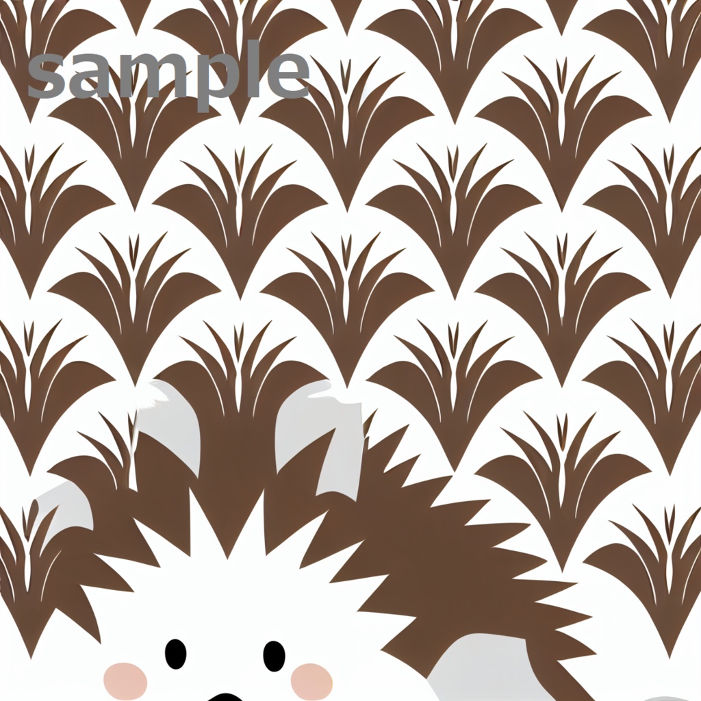 和柄なハリネズミ（画像）