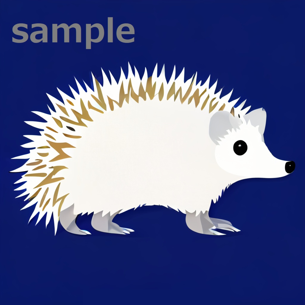 絵になるハリネズミ3（画像）