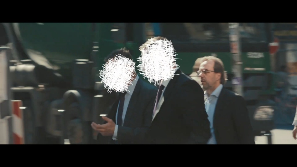 ラインモザイク 「THE FACE ~顔~」