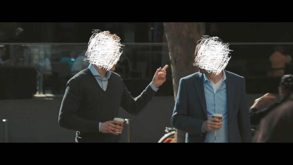 ラインモザイク 「THE FACE ~顔~」