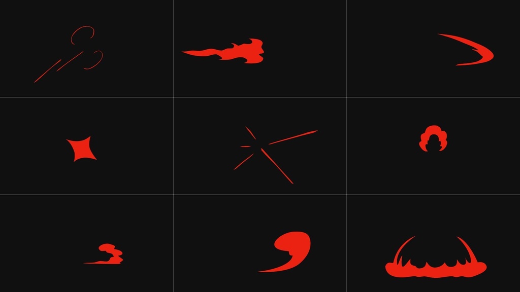 EDIUS マスクアニメーションプリセット Vol.1 51種