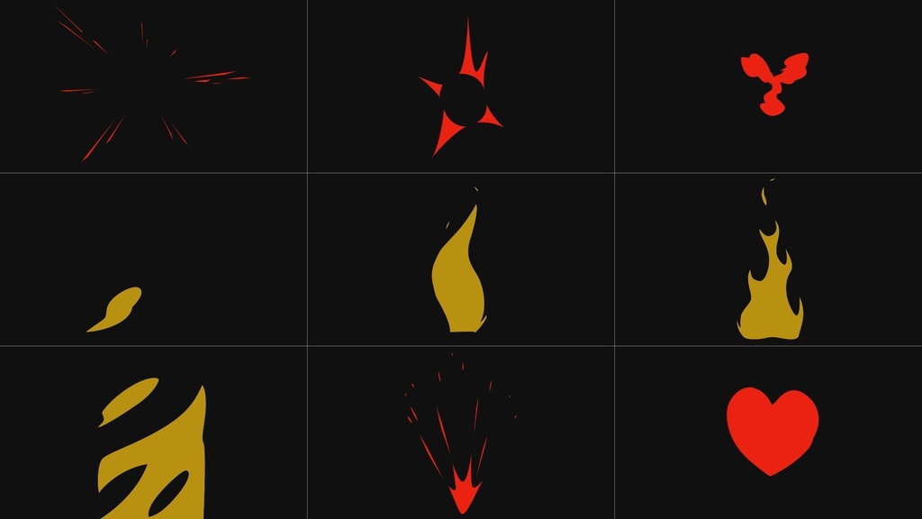 EDIUS マスクアニメーションプリセット Vol.1 51種