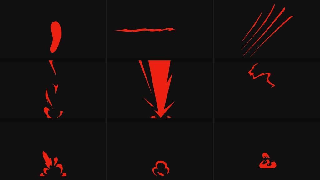 EDIUS マスクアニメーションプリセット Vol.1 51種