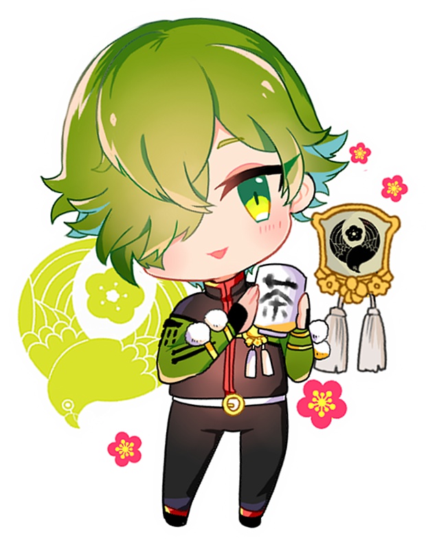 古備前・源氏アクリルキーホルダー