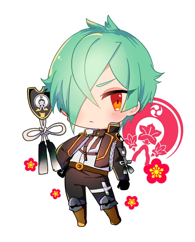 古備前・源氏アクリルキーホルダー