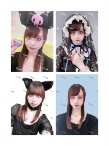 【サイン付き】証明写真っぽ写真4枚セット【3,000円以上同時購入でお手紙付き】