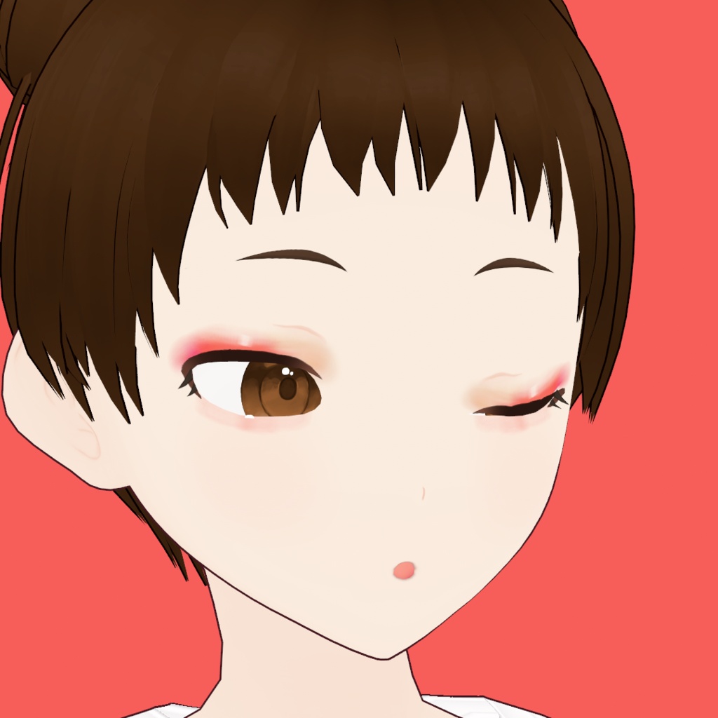 【VRoid】つやのあるメイク【無料/Free】