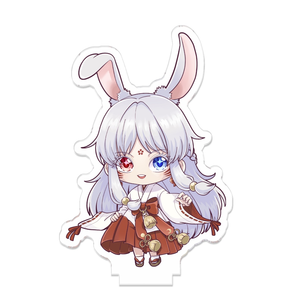 「有神論のうさぎ」公式サイト開設記念 - つながるアクスタ