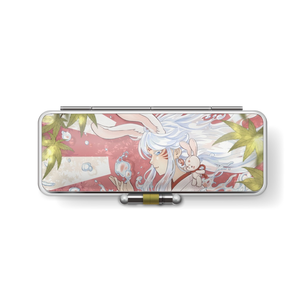 「有神論のうさぎ」印鑑ケース