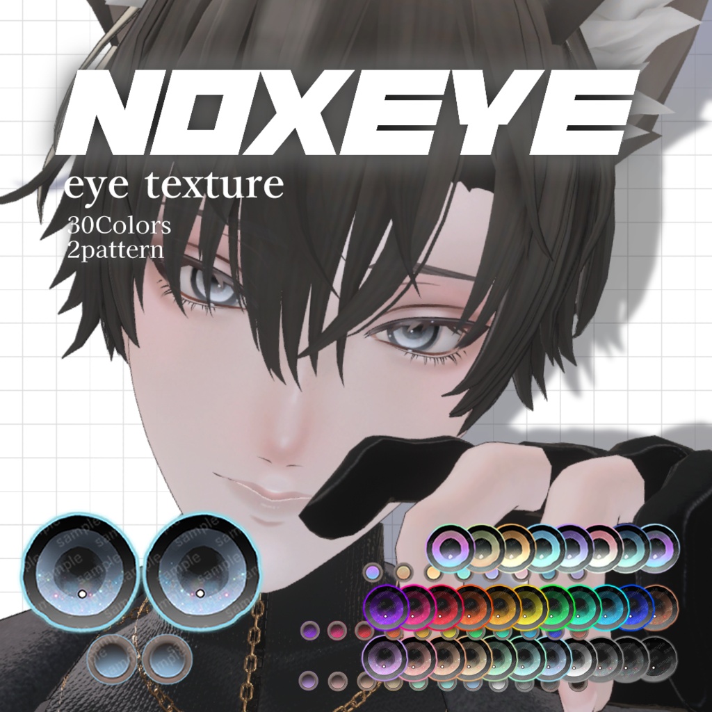 ⭐SALE【アニラ / Anila対応】Noxeye - Eye texture 30 colorˎˊ˗