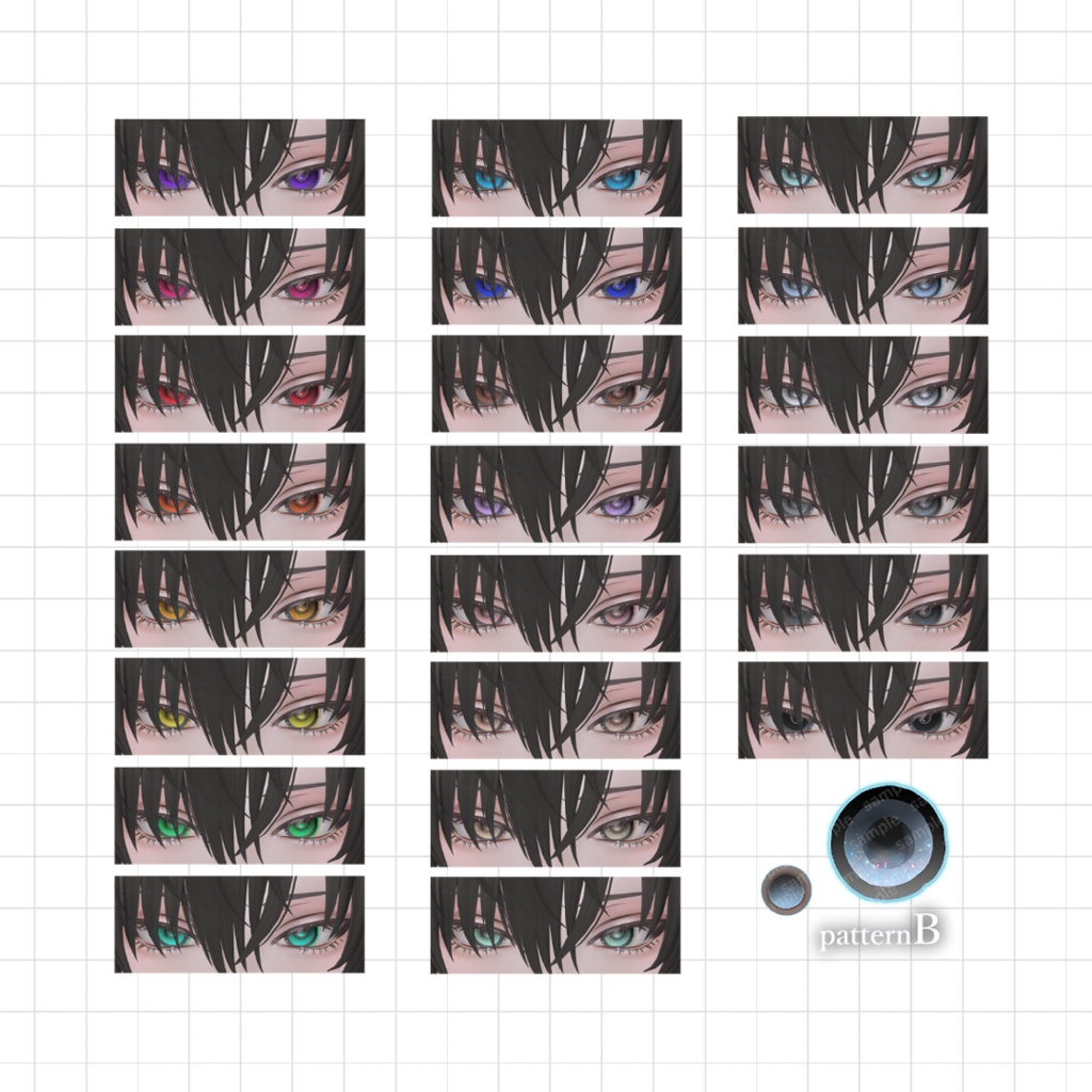⭐SALE【アニラ / Anila対応】Noxeye - Eye texture 30 colorˎˊ˗