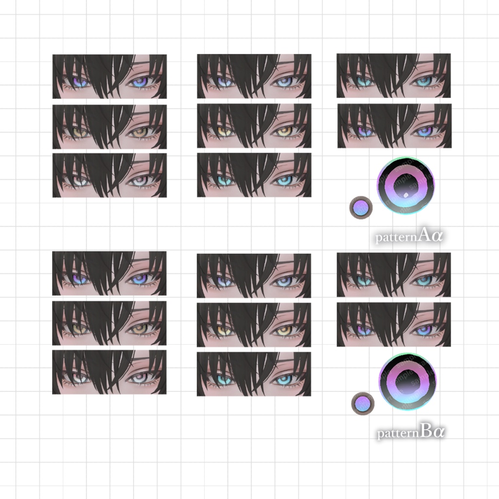⭐SALE【アニラ / Anila対応】Noxeye - Eye texture 30 colorˎˊ˗
