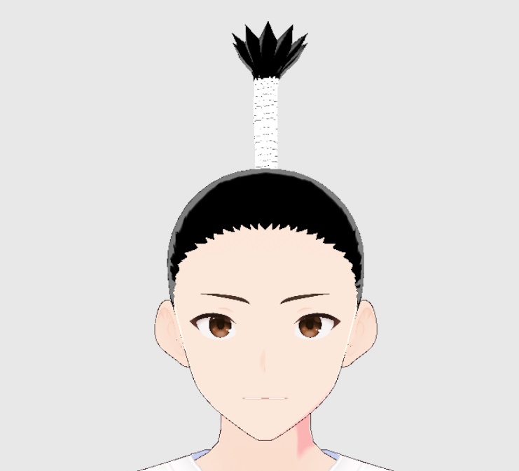 VRoid｜ちょんまげ｜茶筅髷｜Chasen-shaped Topknot｜SAMURAI