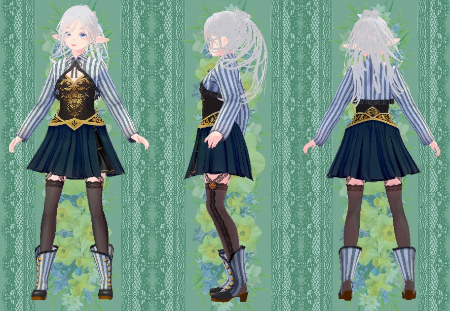 【vroid】オリジナル3Dモデル『ミミ』