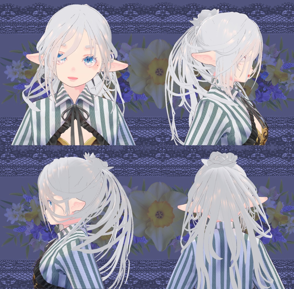 【vroid】オリジナル3Dモデル『ミミ』