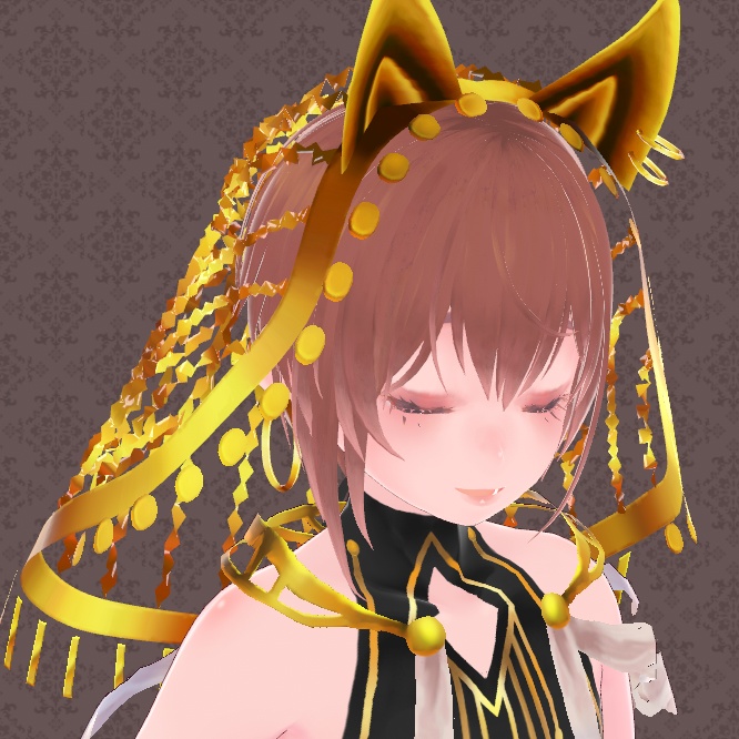 【vroid衣装】猫耳アラビアンダンサー