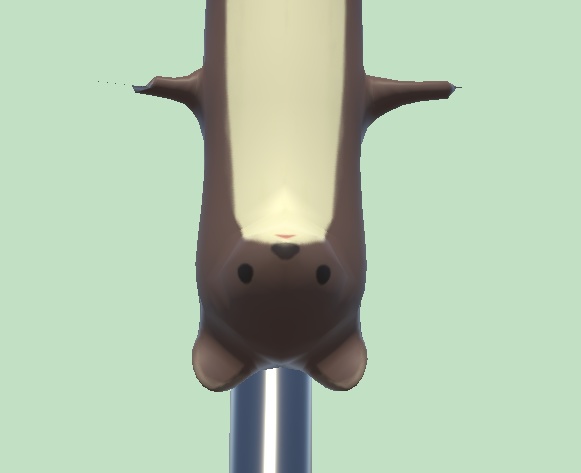 【無料VRCアバター】水道管イタチ